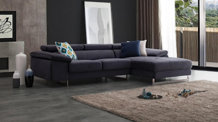 Boston Fabric Chaise Lounge Option A