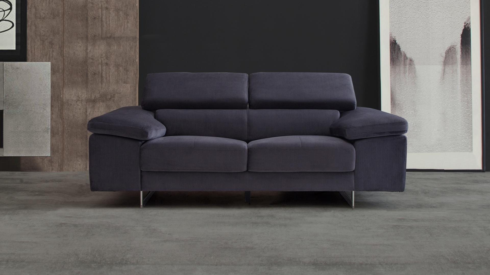 Boston Fabric Two Seat Sofa 7 Thumbnail