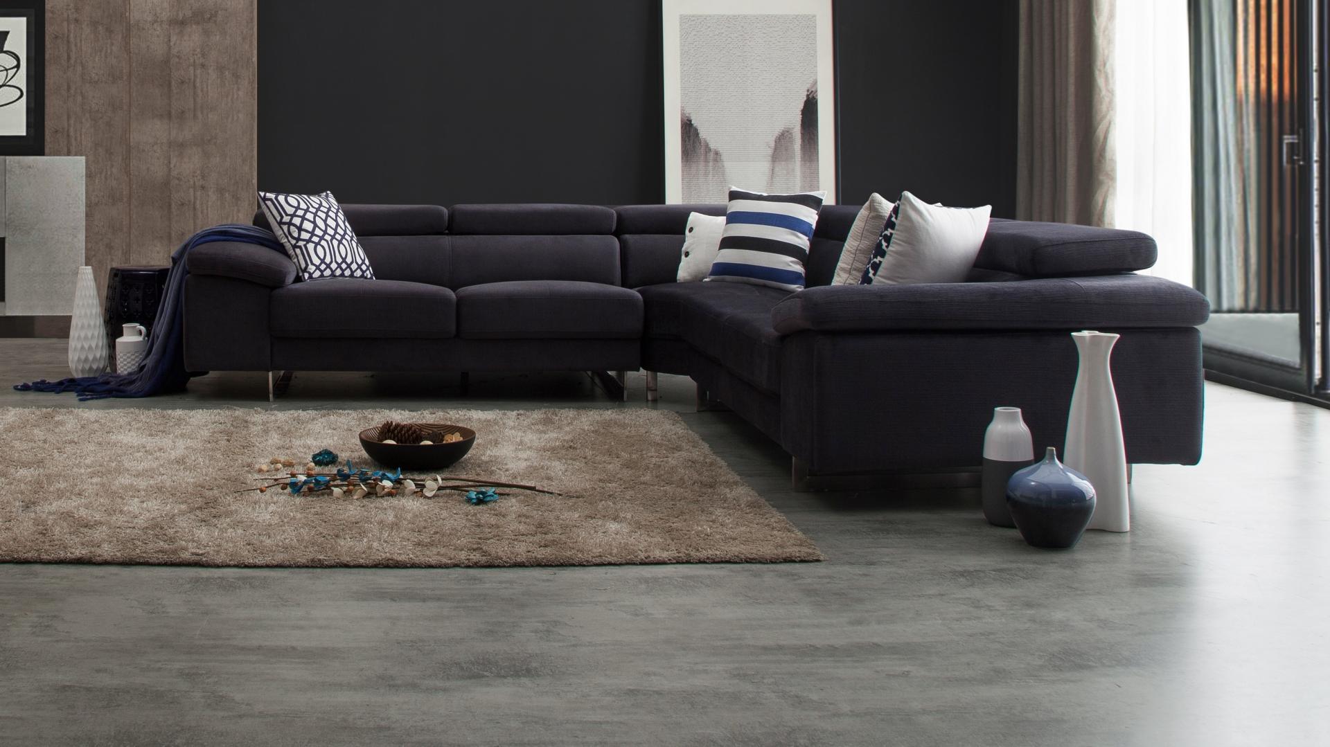 Boston Fabric Corner Lounge Option A 7 Thumbnail