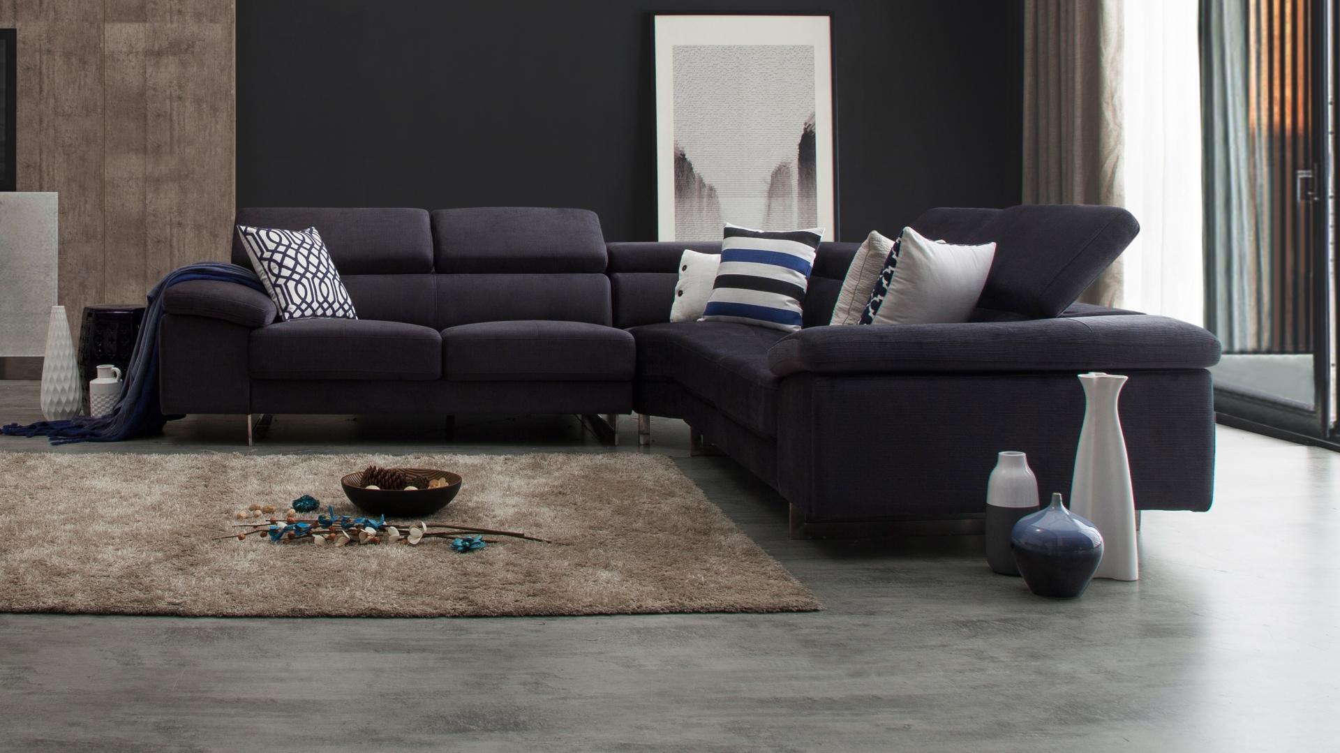 Boston Fabric Corner Lounge Option A 7 Thumbnail