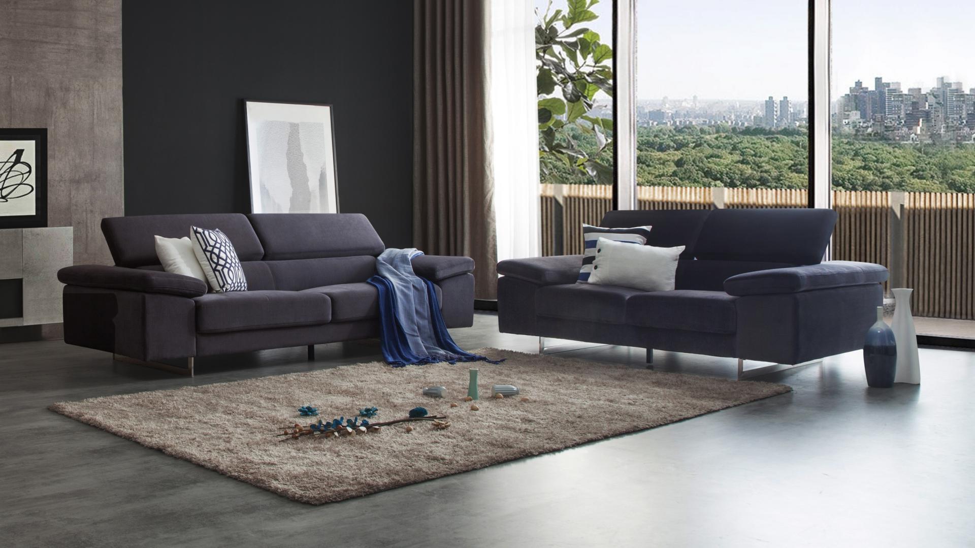 Boston Fabric Sofa Suite 3 + 2 4 Thumbnail