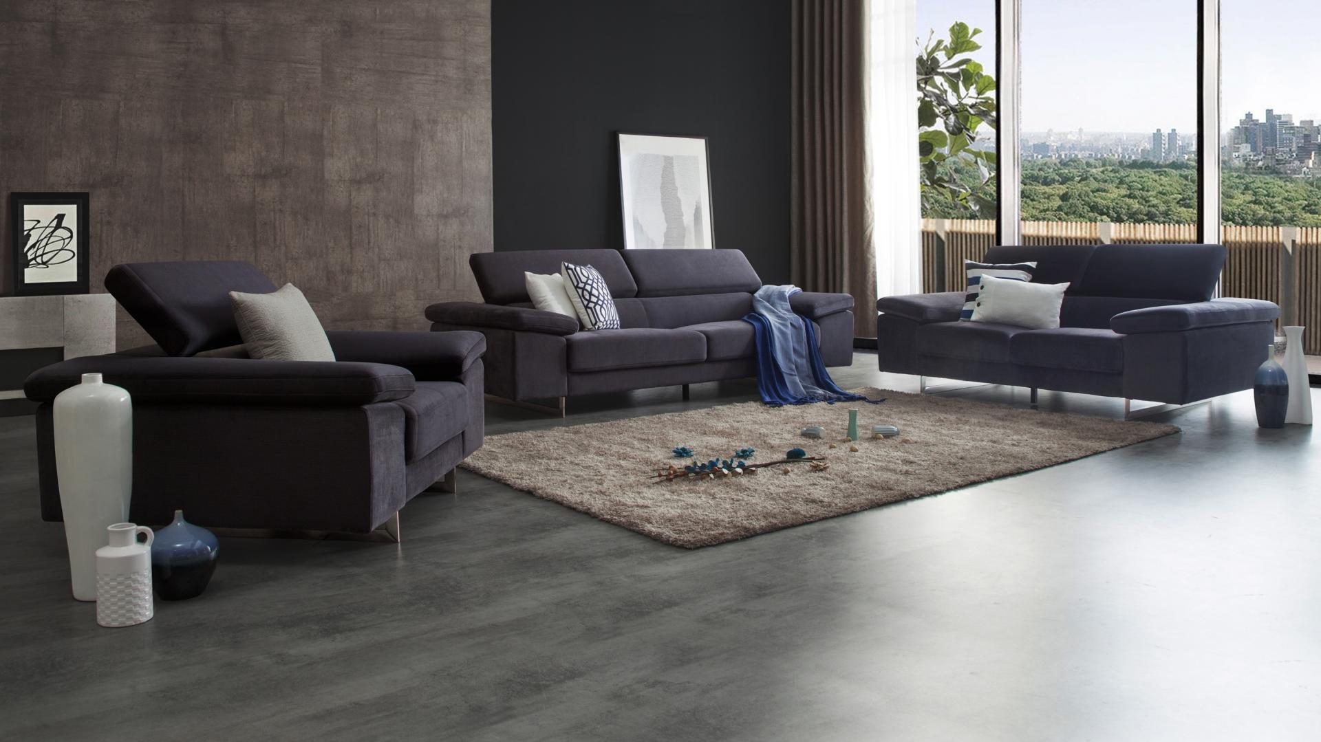 Boston Fabric Sofa Suite 3 + 2 + 1