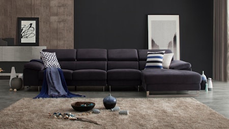 Boston Fabric Chaise Lounge Option B