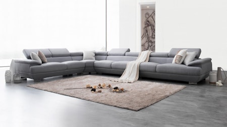 Lexington Fabric Corner Lounge Option C