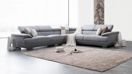 Lexington Fabric Corner Lounge Option A