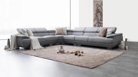 Lexington Fabric Corner Lounge Option B