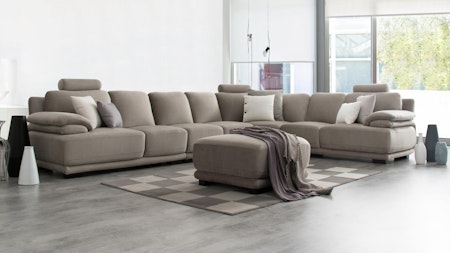 Juliet Fabric Corner Lounge Option C