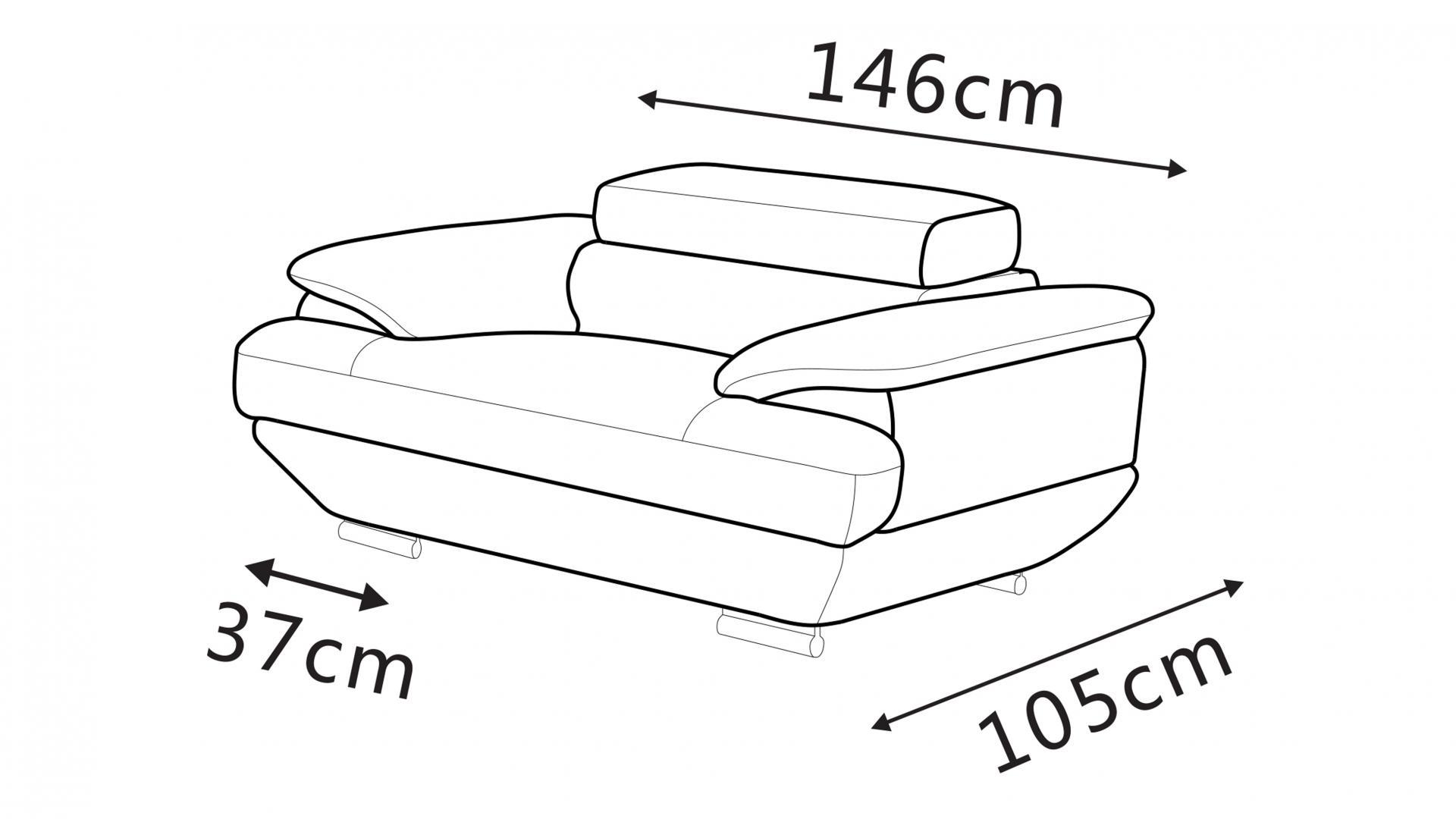Lexington Fabric Armchair 5 Thumbnail