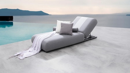 Joy Outdoor Fabric Sun Lounge