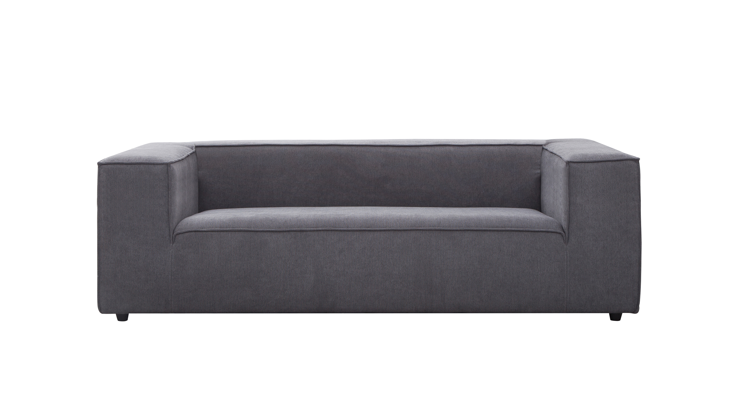 ATLAS Fabric 2.5 Seat Sofa (Firmness- Soft ,fill- Foam ,fabric- Manisa Espresso - SKU1529041) 2