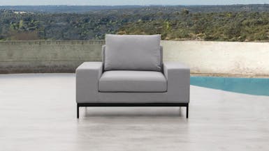 June Outdoor Fabric Armchair