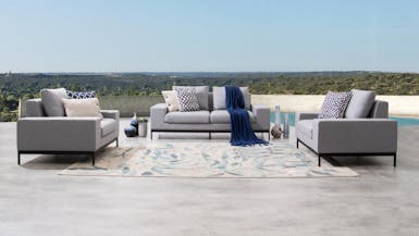 June Outdoor Sofa Suite 2+1+1