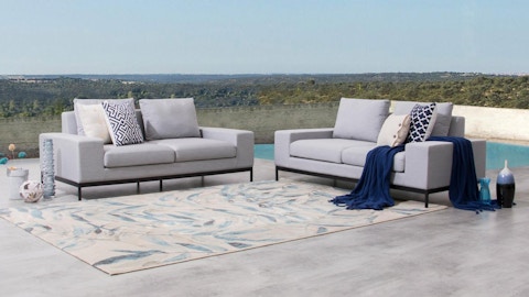 June Outdoor Fabric Sofa Suite 2 + 2 5 Thumbnail