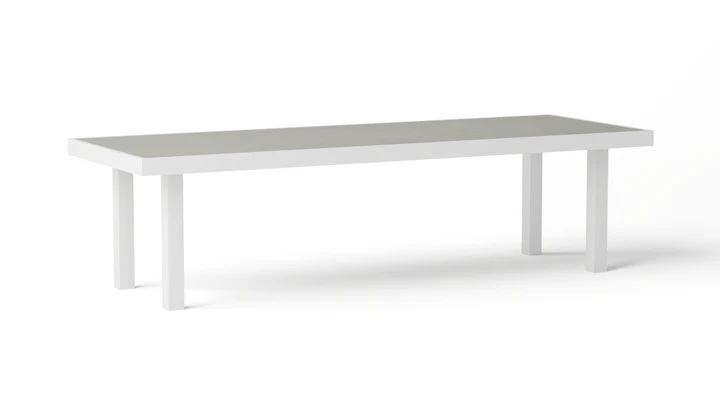 Invini White 280x100 Outdoor Dining Table