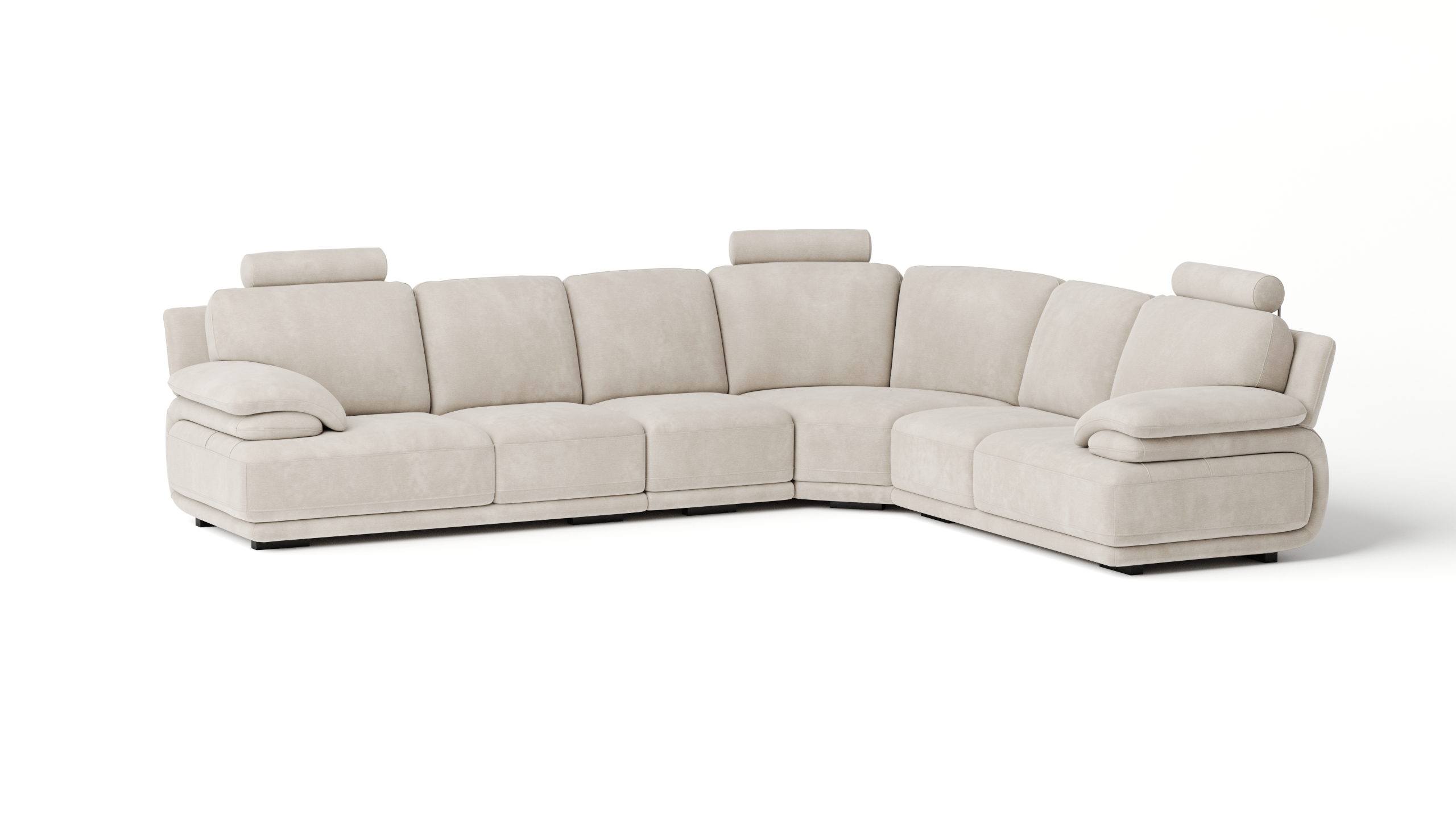 Juliet Fabric Corner Lounge Option B 6 Thumbnail