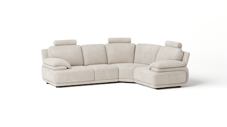 Juliet Fabric Corner Lounge Option E