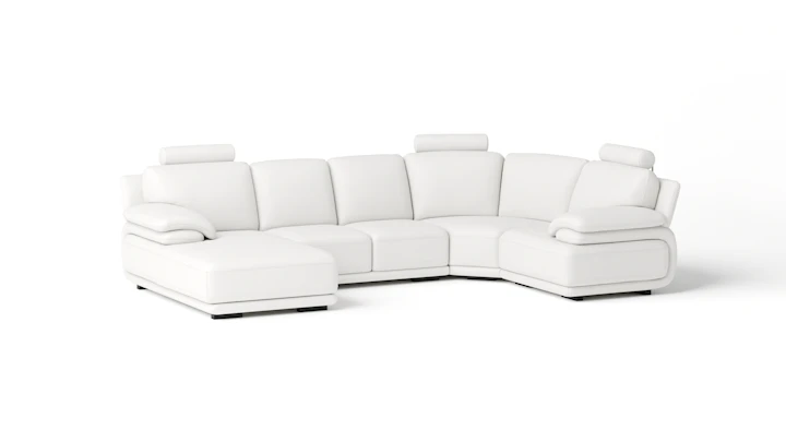 Juliet Leather Modular Lounge Option C