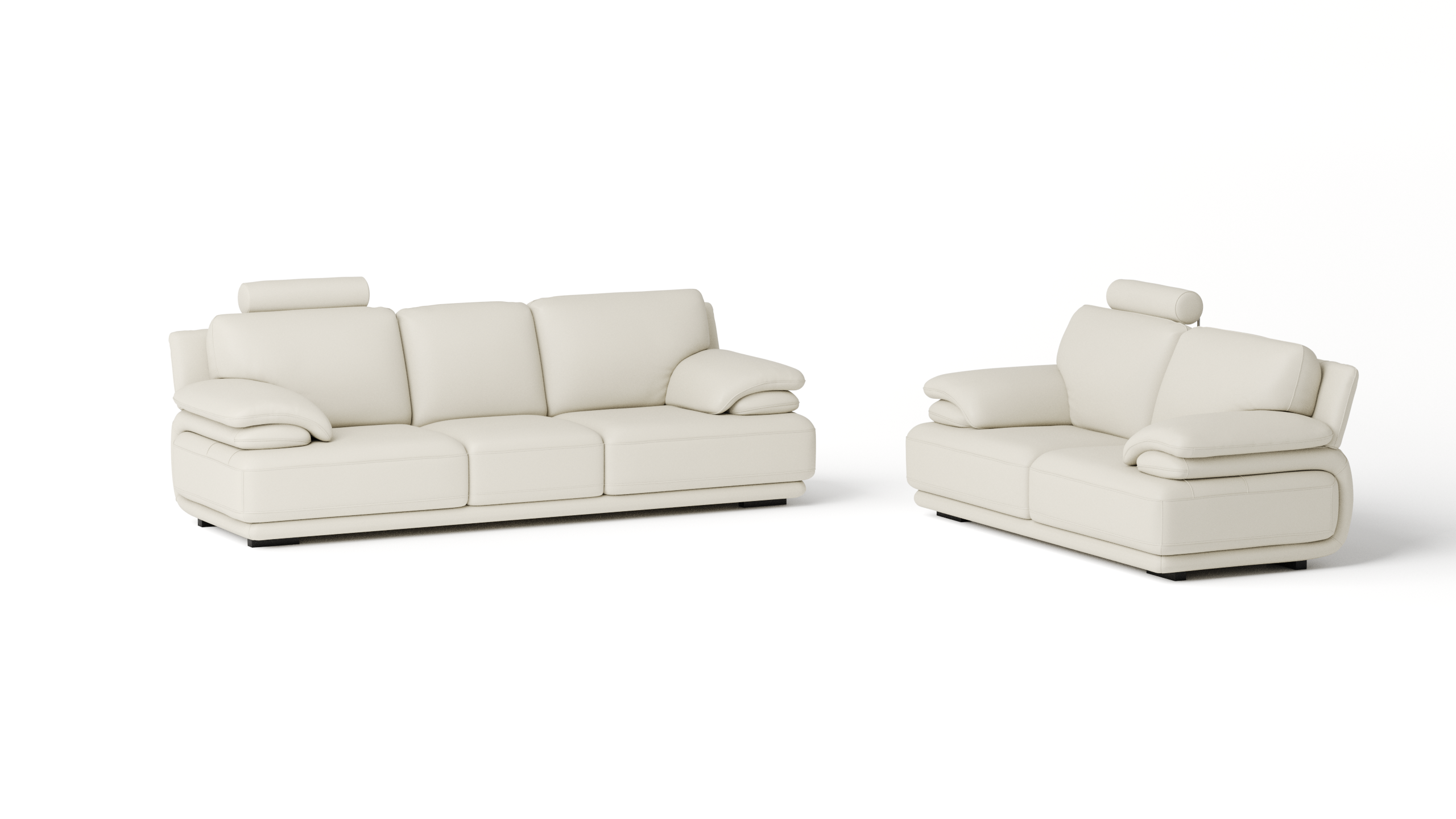 Juliet Leather Sofa Suite 3 + 2 4 Thumbnail