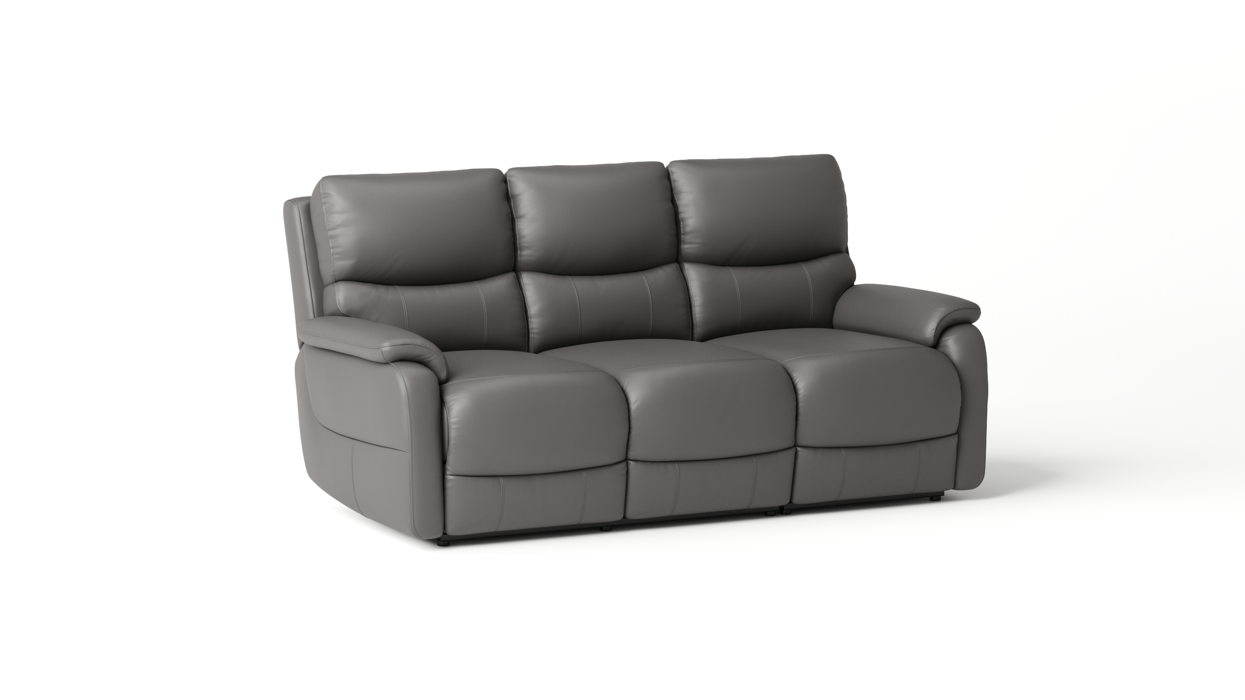 Kelsea Leather Three Seater Sofa
