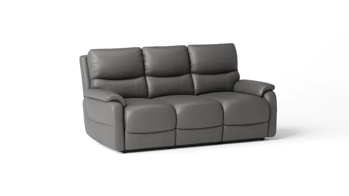 Kelsea Leather Three Seater Sofa