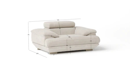 Lexington Fabric Armchair