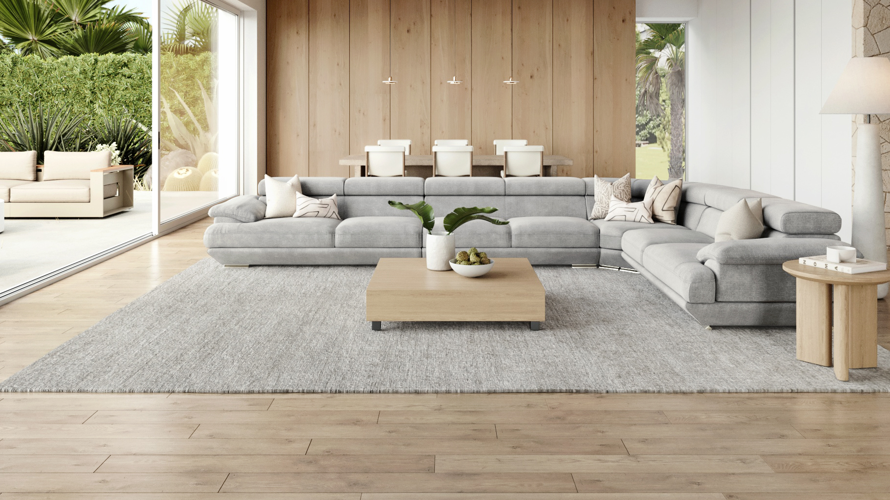 Lexington Fabric Corner Lounge Option C 8 Thumbnail