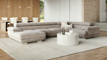 Lexington Fabric Modular Lounge Option C