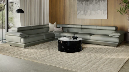 Lexington Leather Corner Lounge Option B