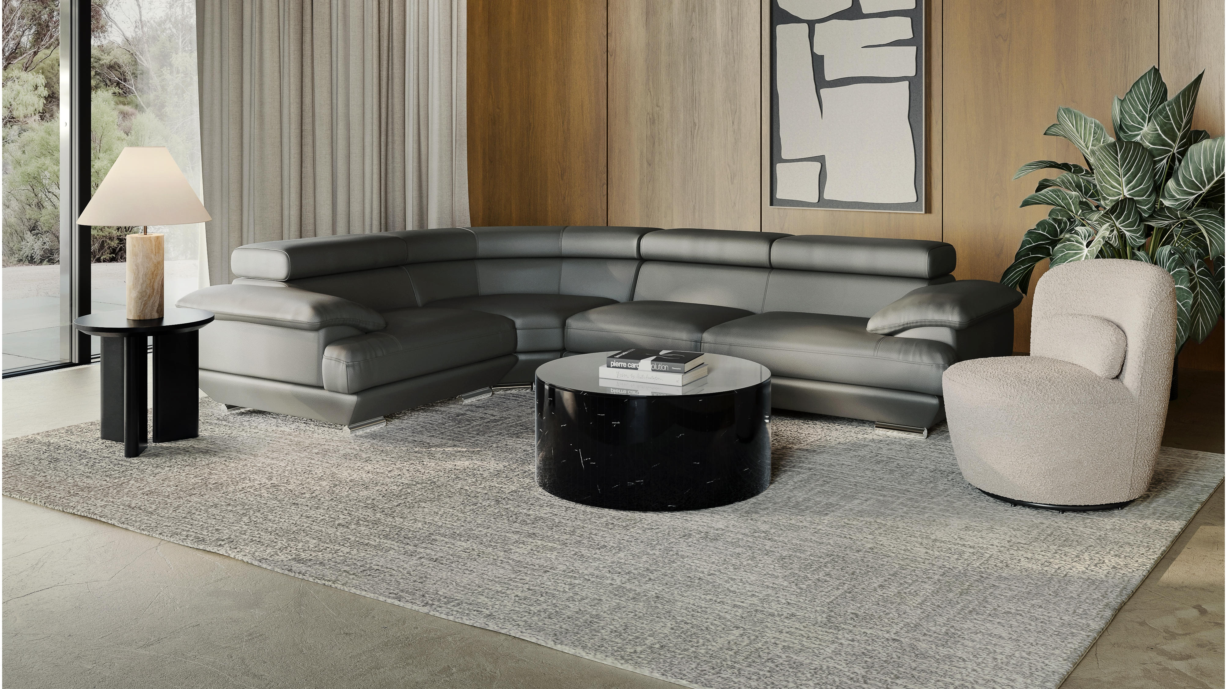 Lexington Leather Corner Lounge Option E 5 Thumbnail