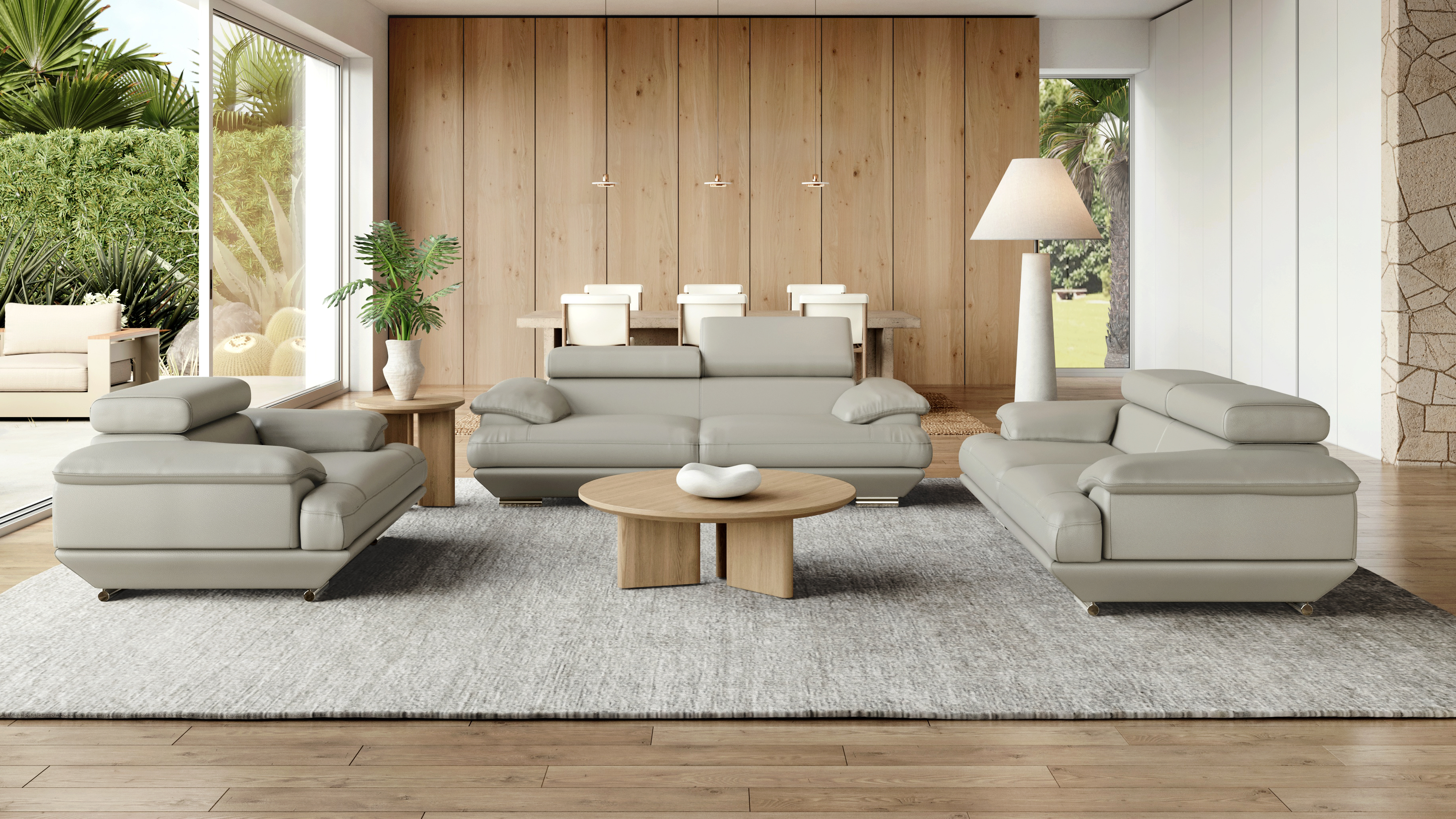 Lexington Leather Sofa Suite 3 + 2 + 1 8 Thumbnail
