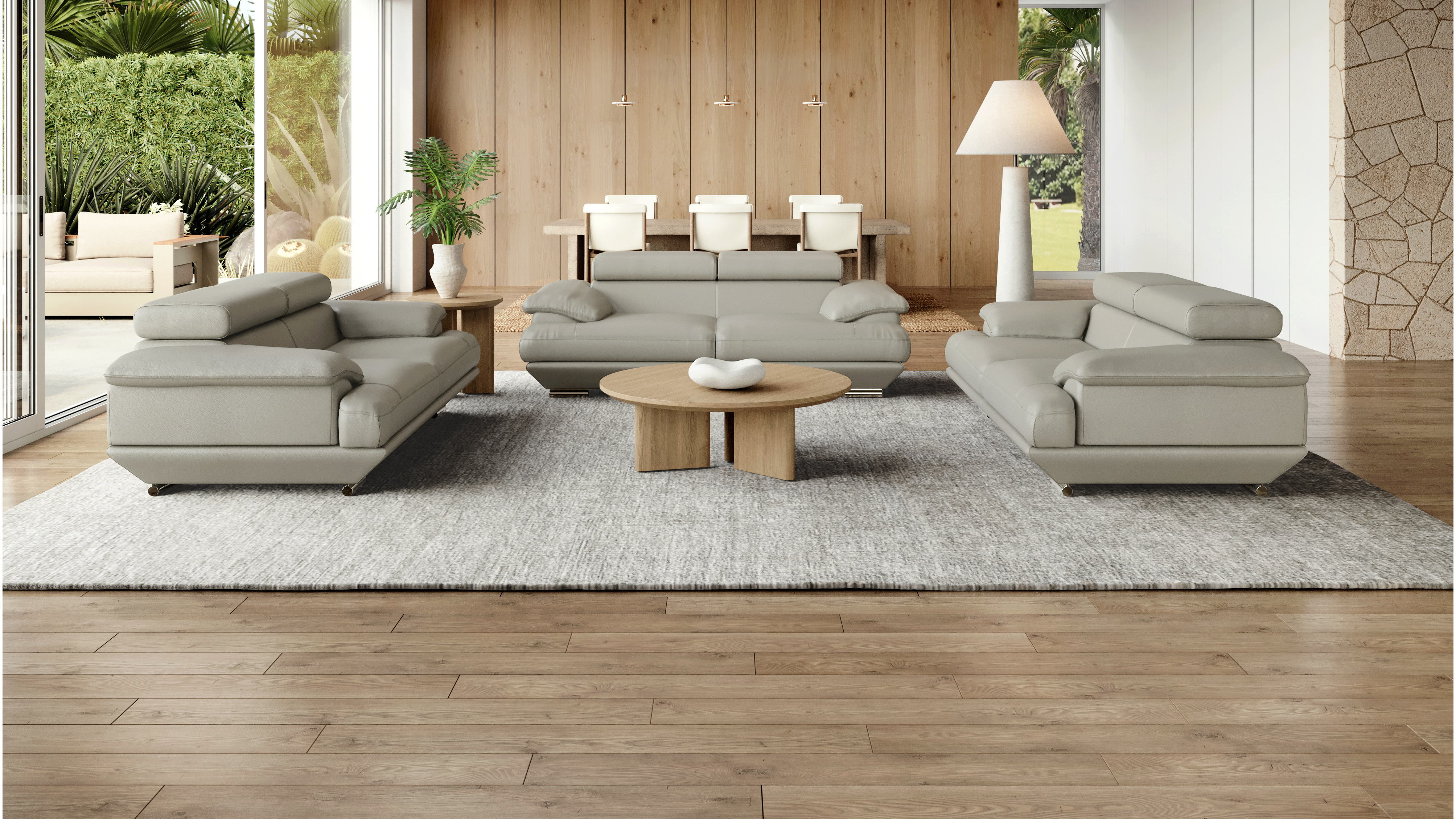 Lexington Leather Two Seat Sofa 6 Thumbnail