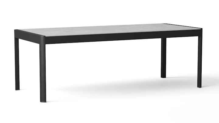 Manly Black Outdoor Dining Table