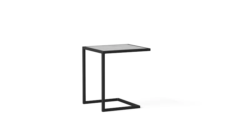 Manly Black Outdoor Side Table