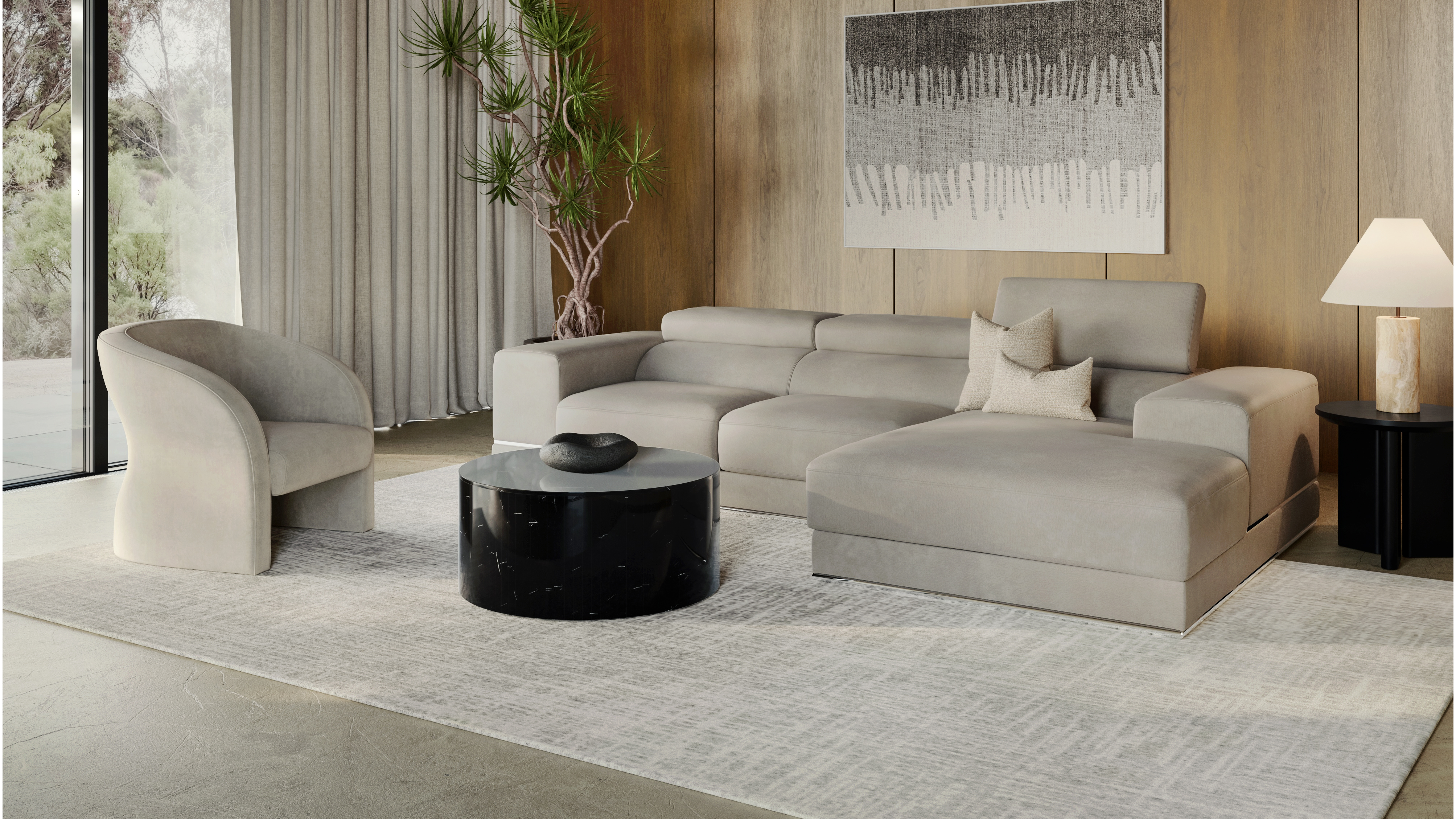 Napoleon Fabric Chaise Lounge Option A 14 Thumbnail