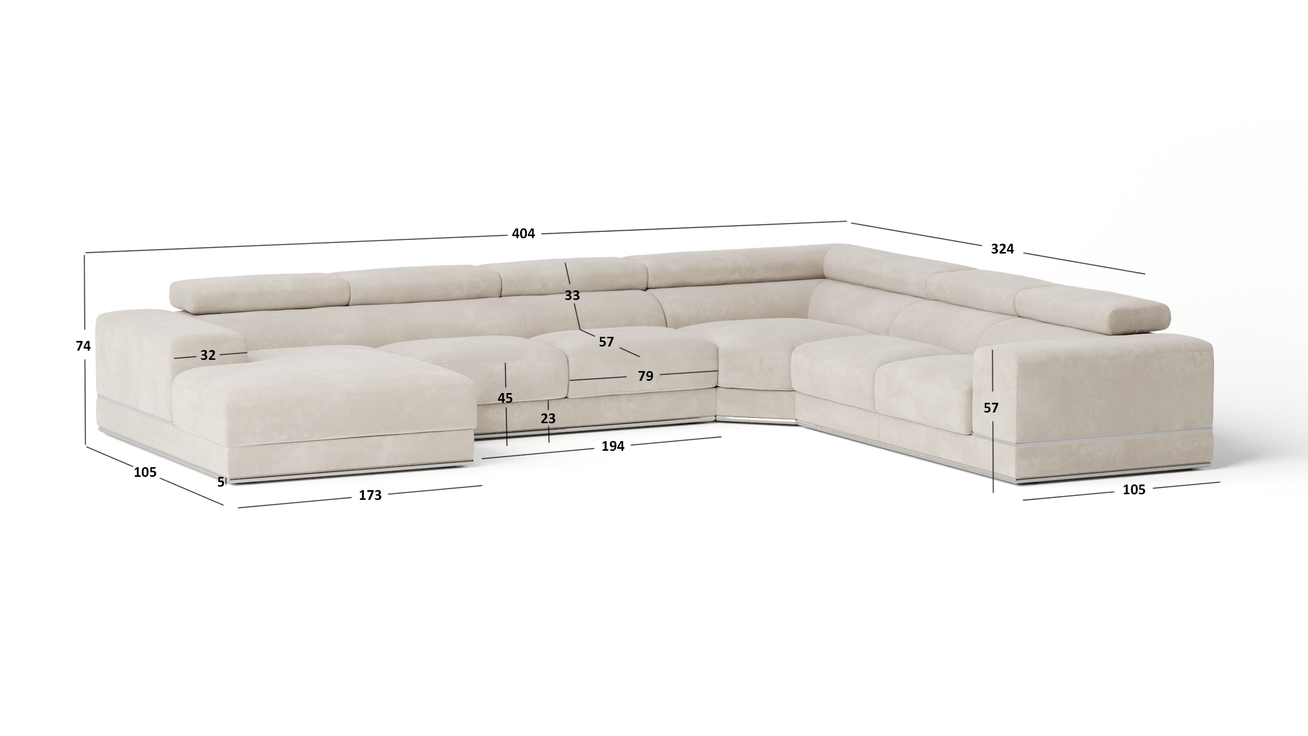 Napoleon Fabric Chaise Lounge Option C 2 Thumbnail