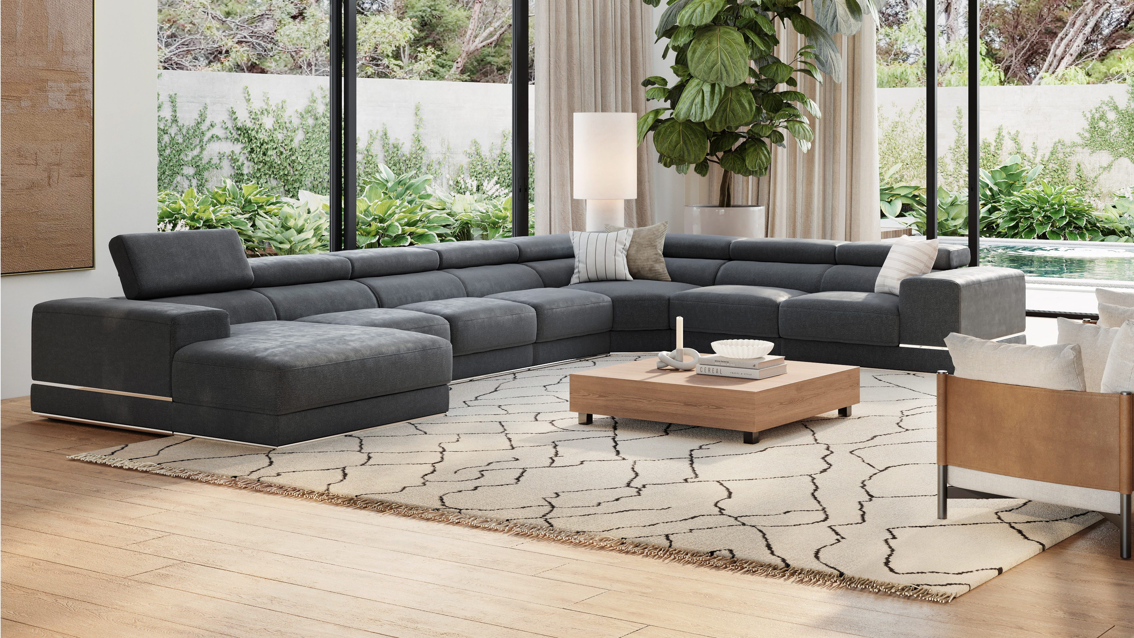 Napoleon Fabric Modular Lounge Option B 12 Thumbnail