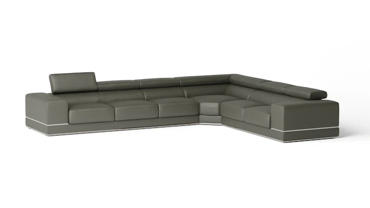 Napoleon Leather Corner Lounge Option B