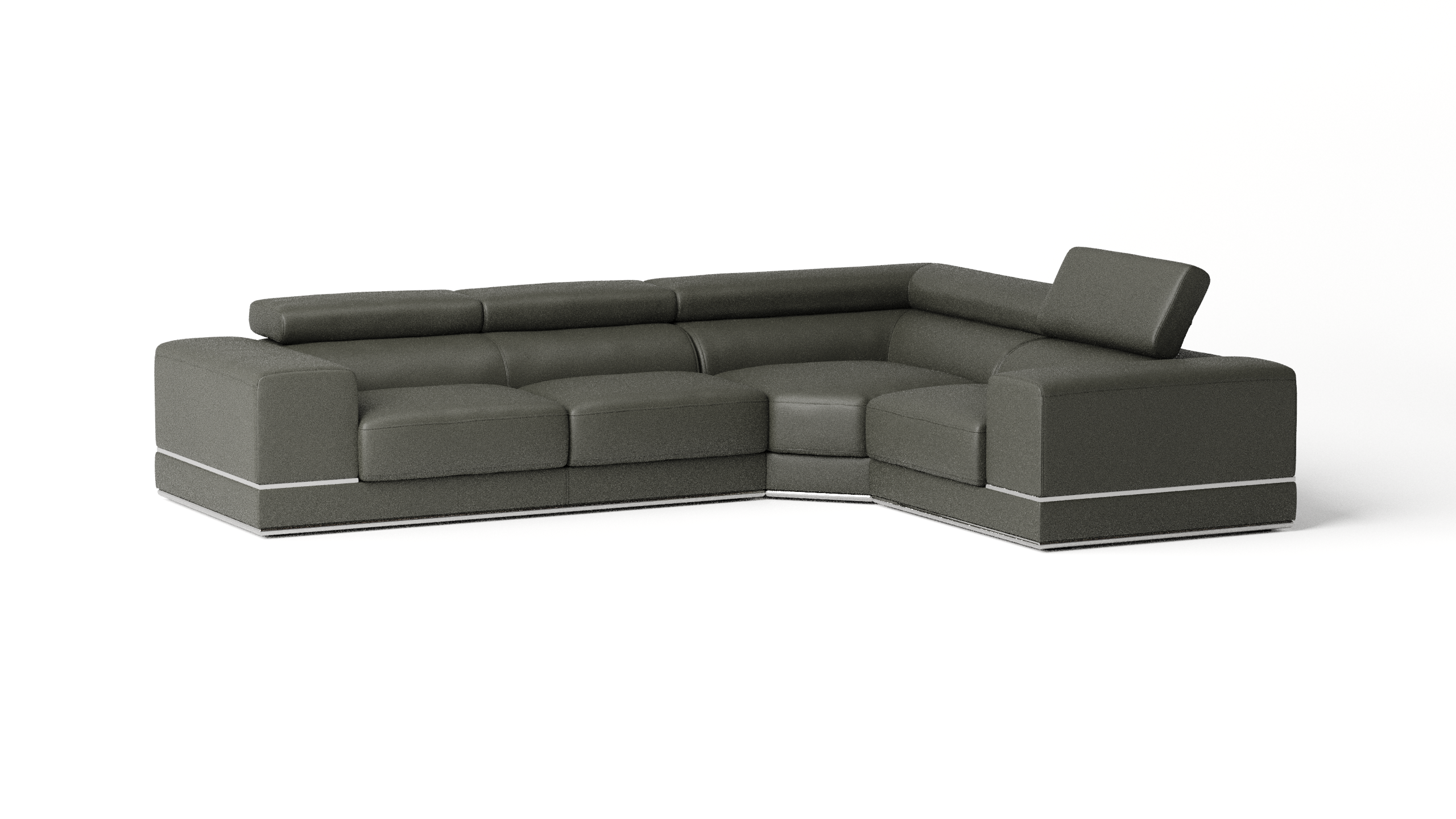 Napoleon Leather Corner Lounge Option E 5 Thumbnail