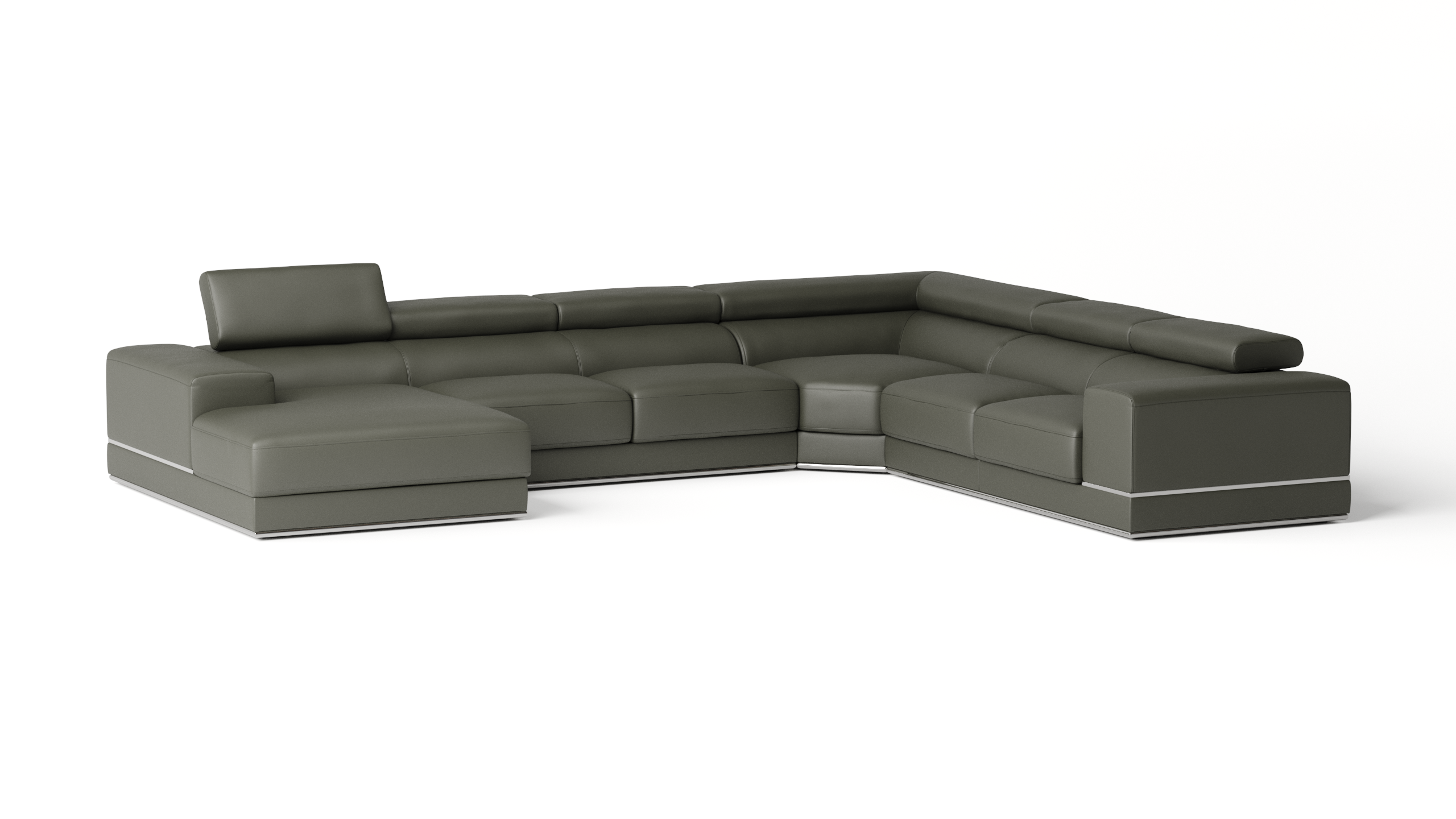 Napoleon Leather Modular Lounge Option A 7 Thumbnail