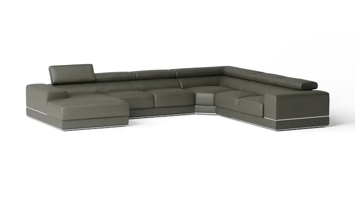 Napoleon Leather Modular Lounge Option A