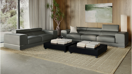 Napoleon Leather Sofa Suite 3 + 2