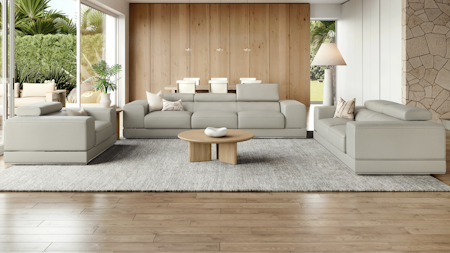 Napoleon Leather Sofa Suite 3 + 2 + 1