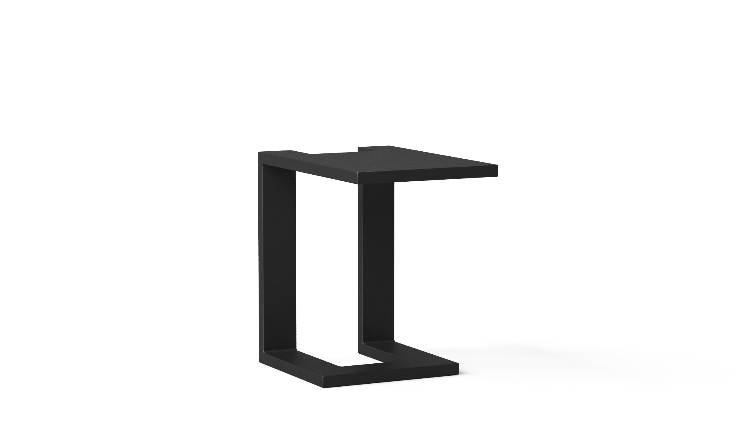 New Noosa Black Outdoor Aluminium Side Table 4 Thumbnail
