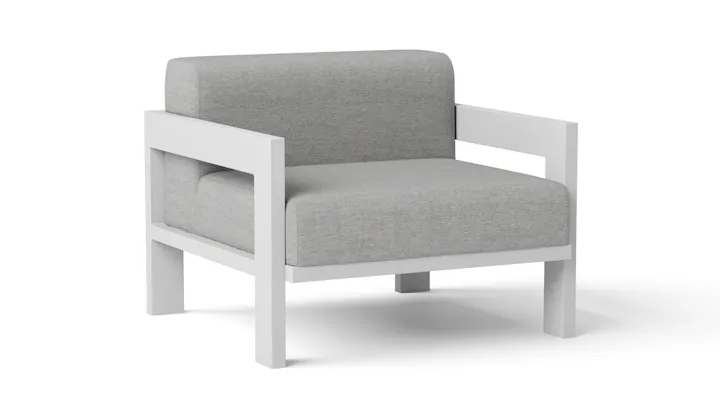 New Noosa White Outdoor Armchair
