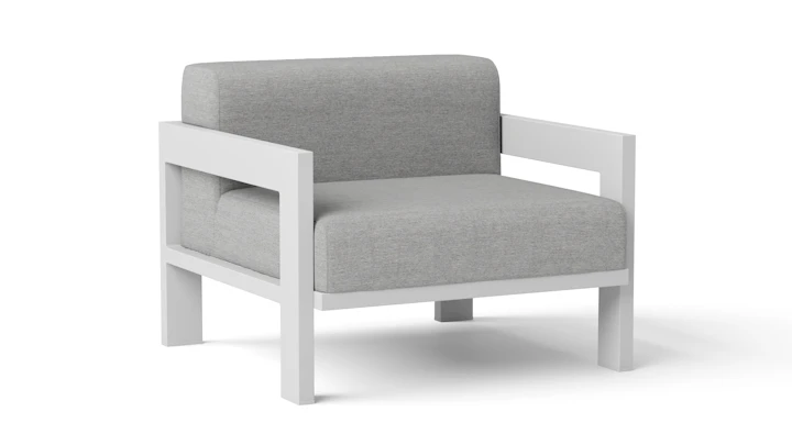 New Noosa White Outdoor Armchair
