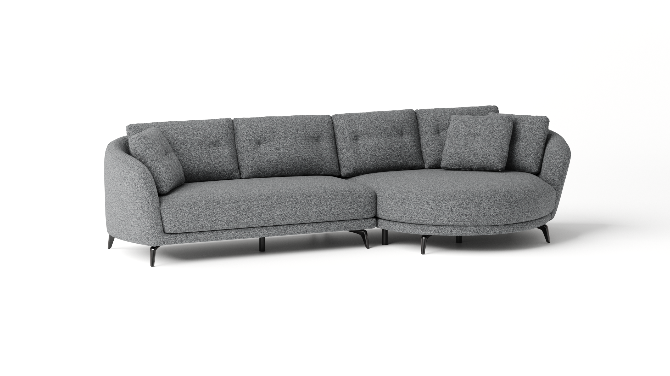 Velora Fabric Chaise Lounge 7 Thumbnail