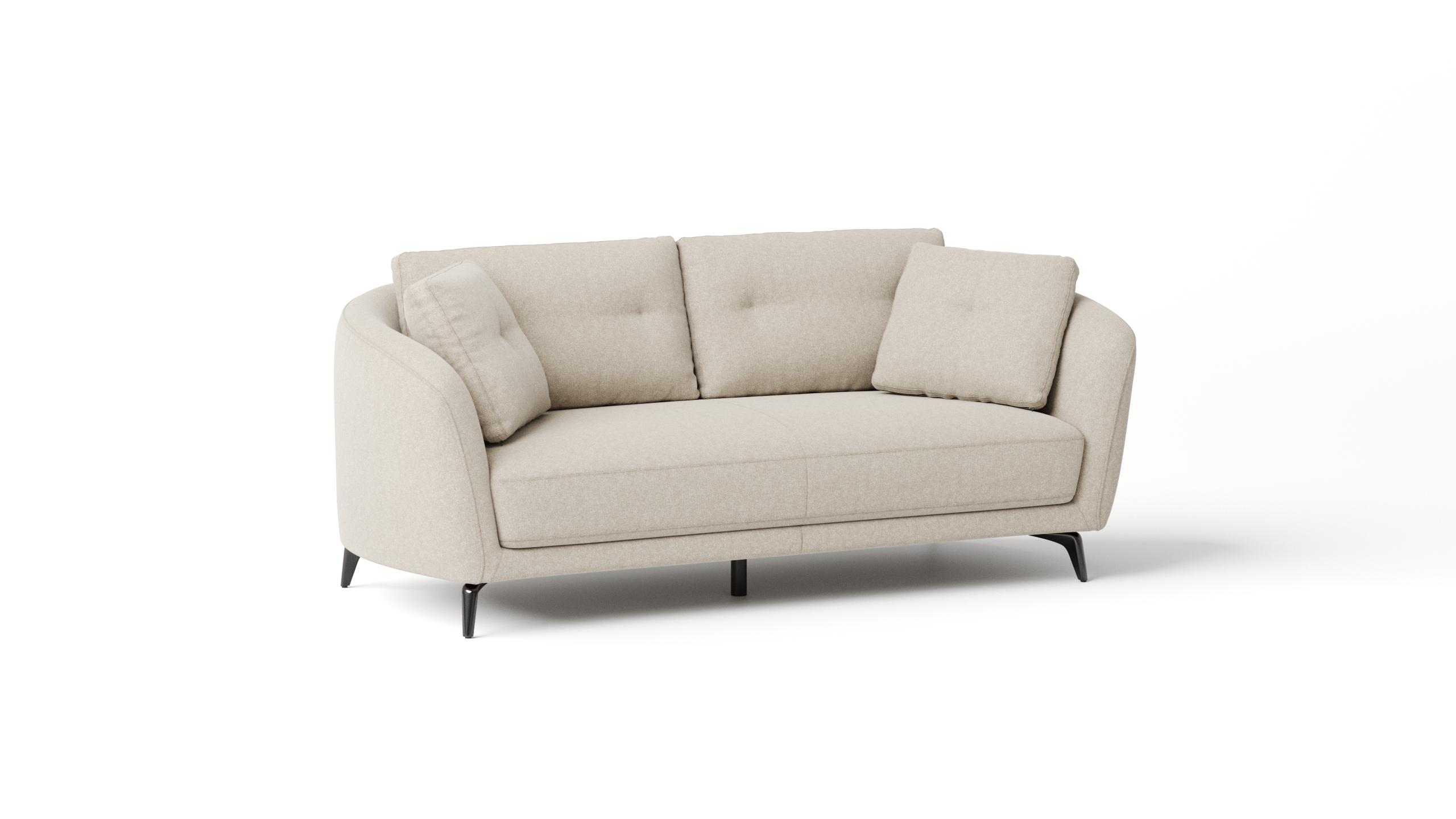 Velora Fabric Two Seat Sofa 11 Thumbnail