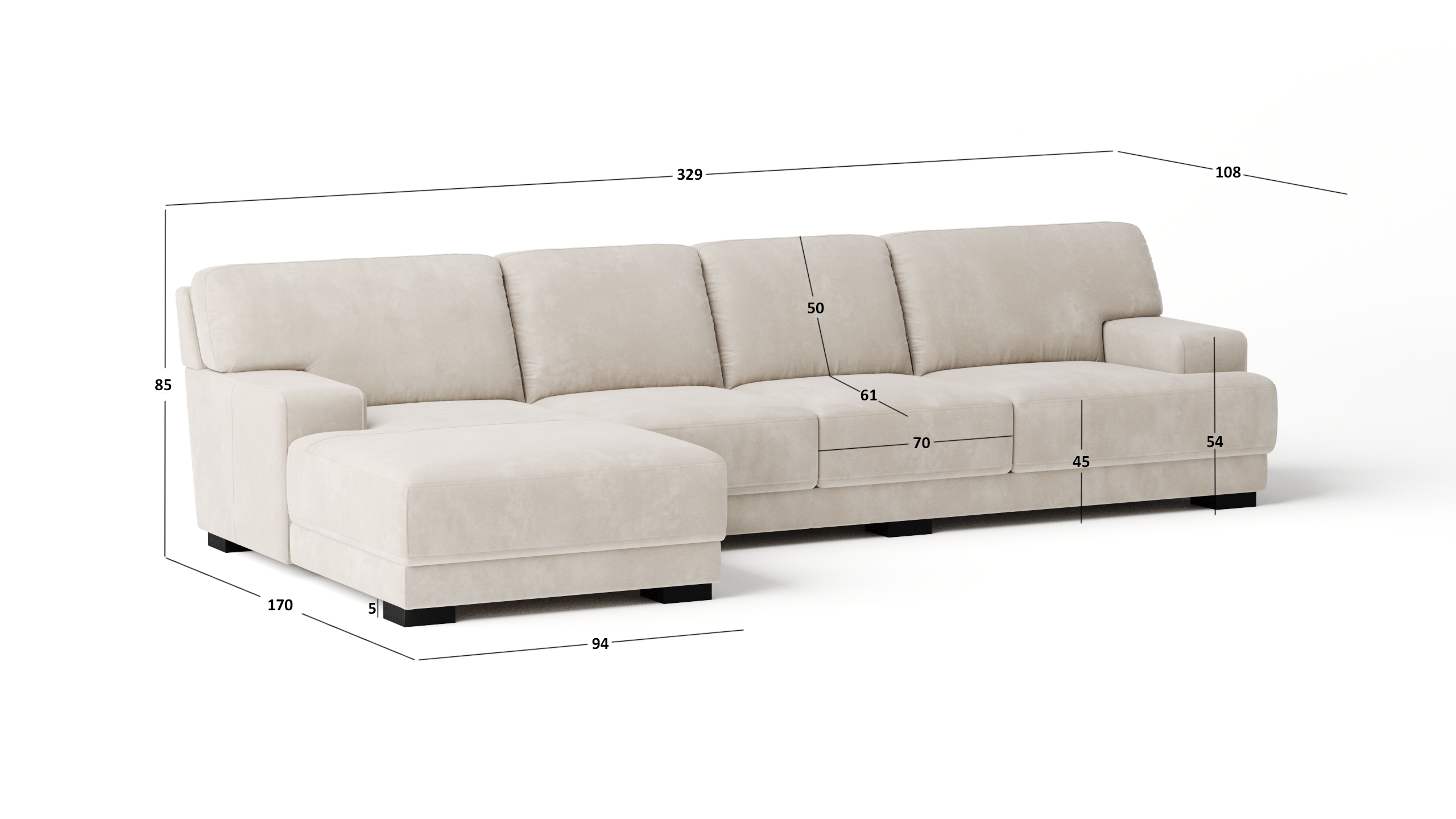 Volante Leather Chaise Lounge Option B 6 Thumbnail