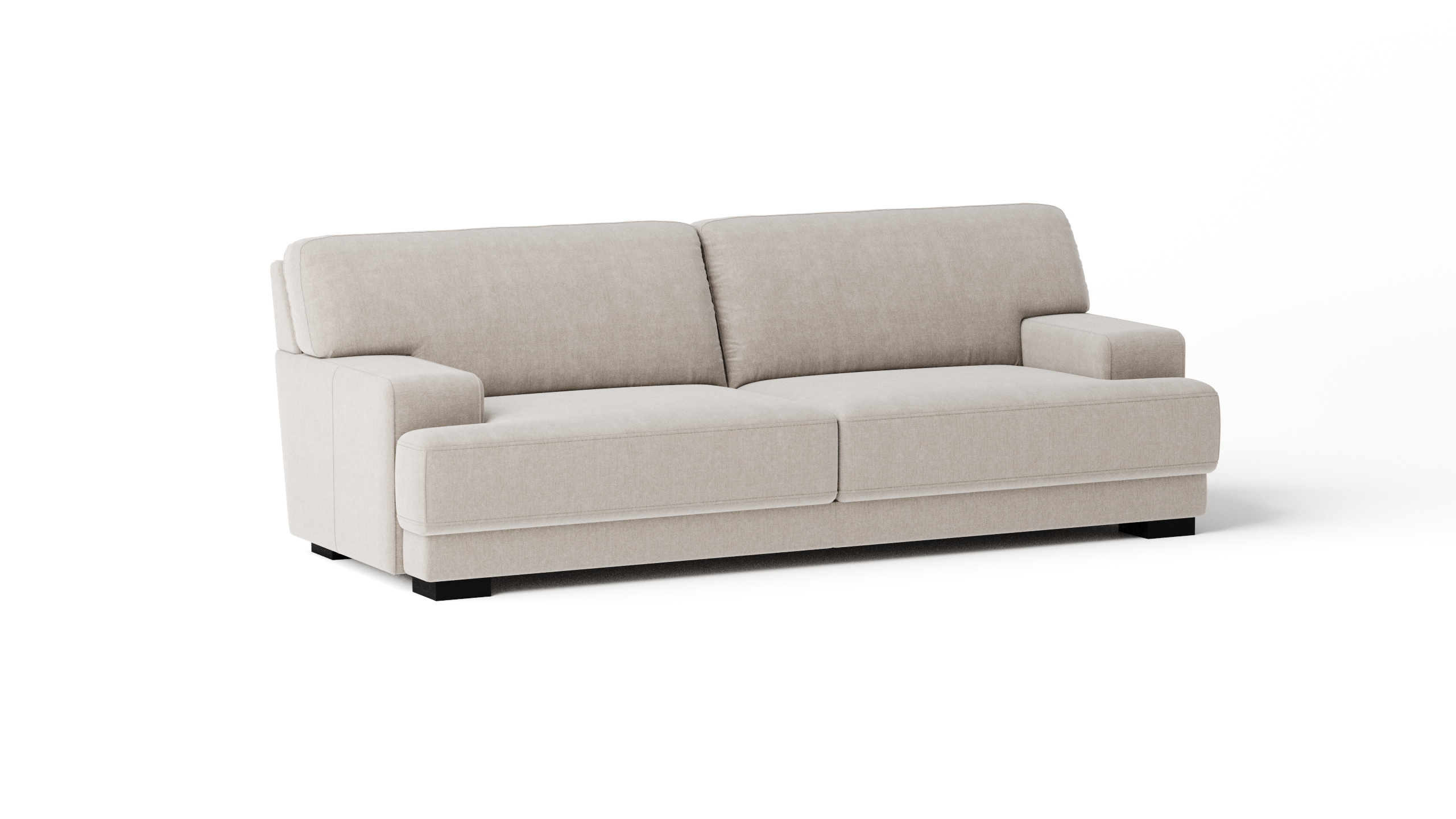 Volante Fabric Three Seat Sofa 5 Thumbnail