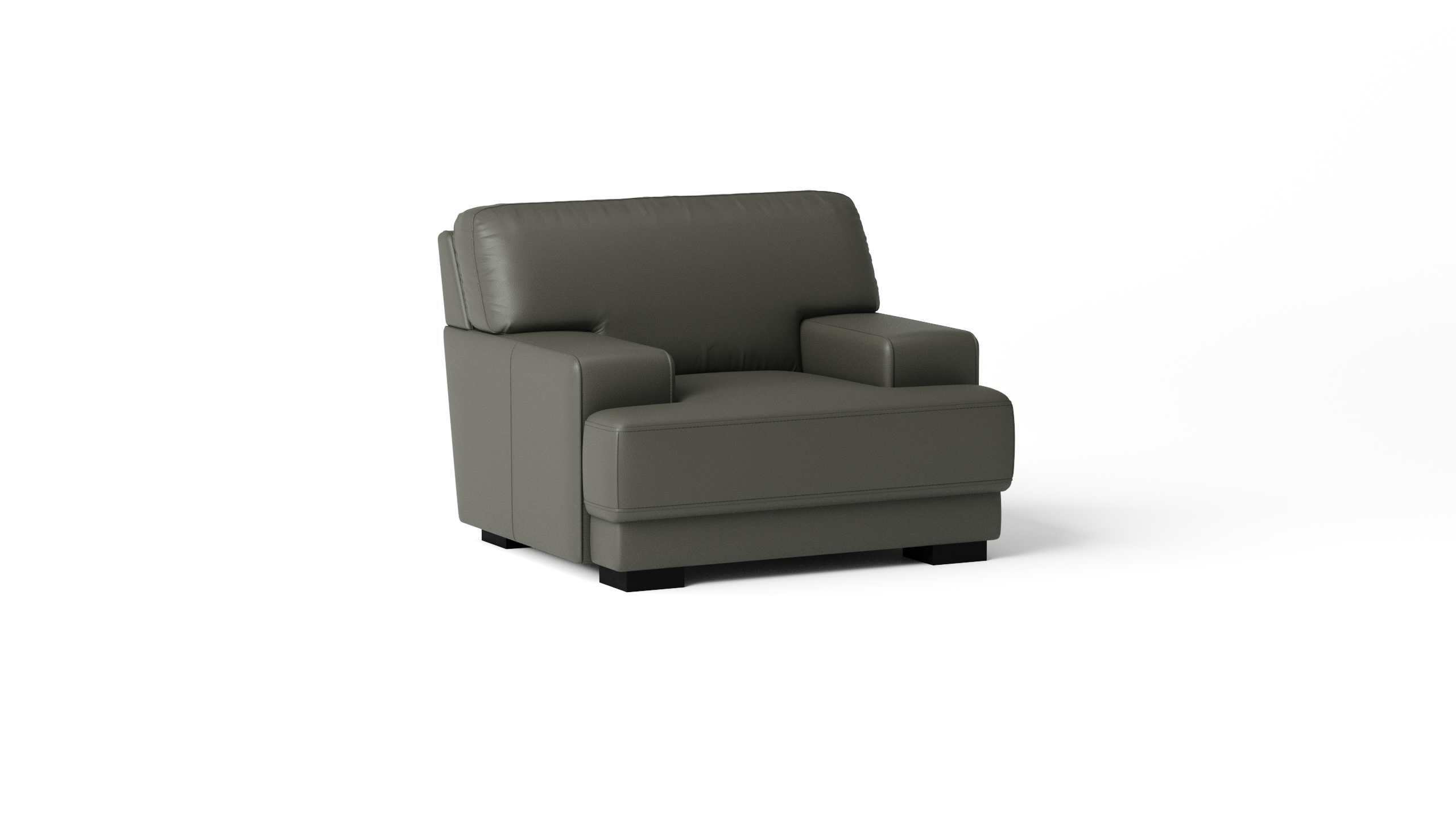 Volante Leather Armchair 5 Thumbnail
